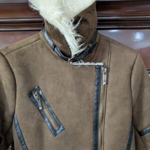 MICHAEL Michael Kors Brown Jacket with Black Accents